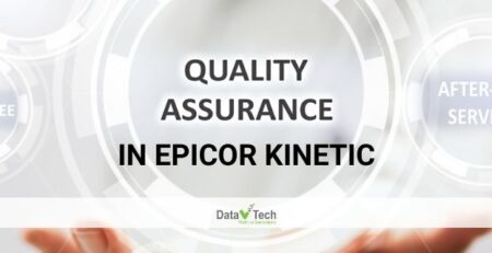 Ứng dụng đảm bảo chất lượng của Epicor Kinetic - Chức năng QA