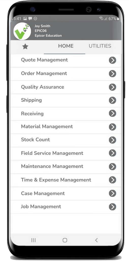 Pocket V - the mobile ERP app - Data V Tech Solutions
